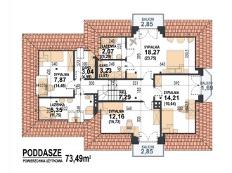 Gotowy projekt domu Śnieżka N 2G