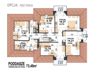 Gotowy projekt domu Śnieżka N 2G