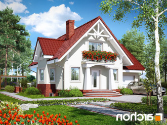 Gotowy projekt domu – Dom w morelach (P) 