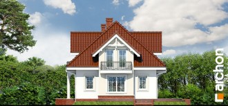 Gotowy projekt domu – Dom w werbenach (G2P) ver. 2 