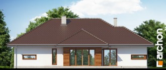 Projekt domu – Dom w cyprysikach (G2) ver. 2 