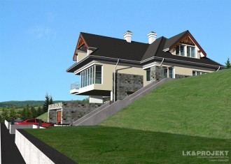 Gotowy projekt domu LK&581