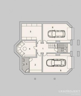 Gotowy projekt domu LK&1042 