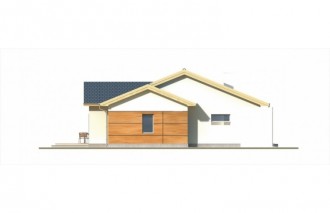 rojekt domu AGATKA wersja B dach 32 stopnie 