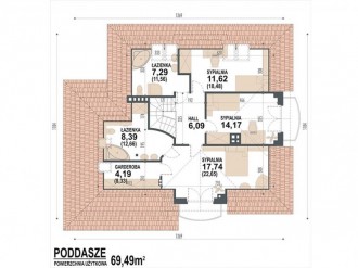 Gotowy projekt domu Opałek 2G