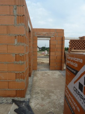 murowanie ścian parteru Kasjopea 3