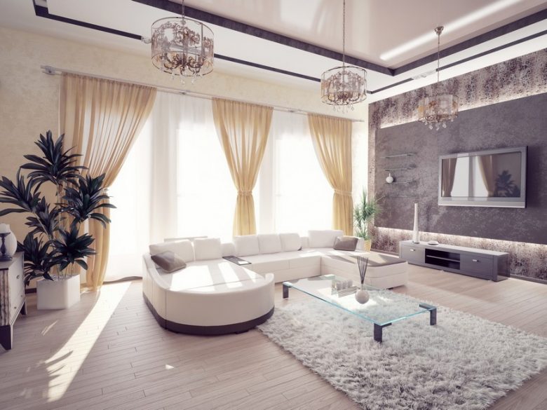 modern living room interior design