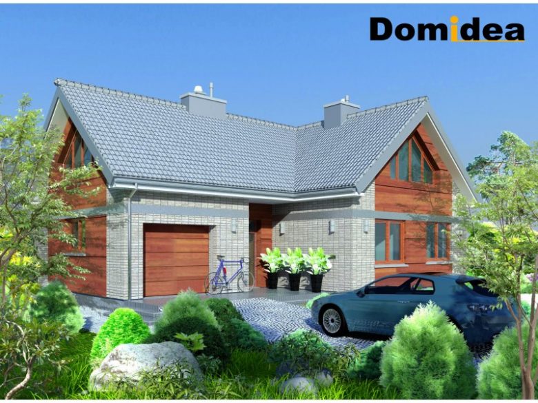 projekt domu domidea 53