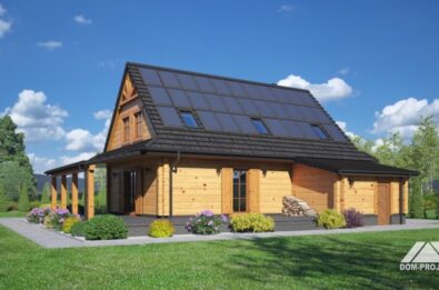 Projekt domu szkieletowego