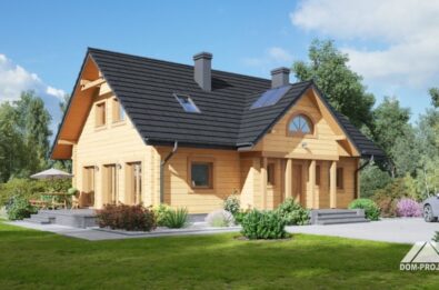 Projekt domu szkieletowego