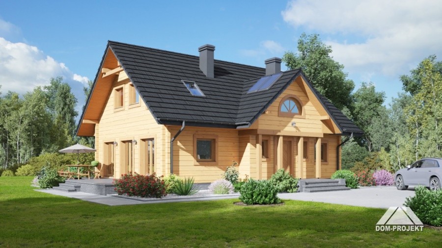 Projekt domu szkieletowego